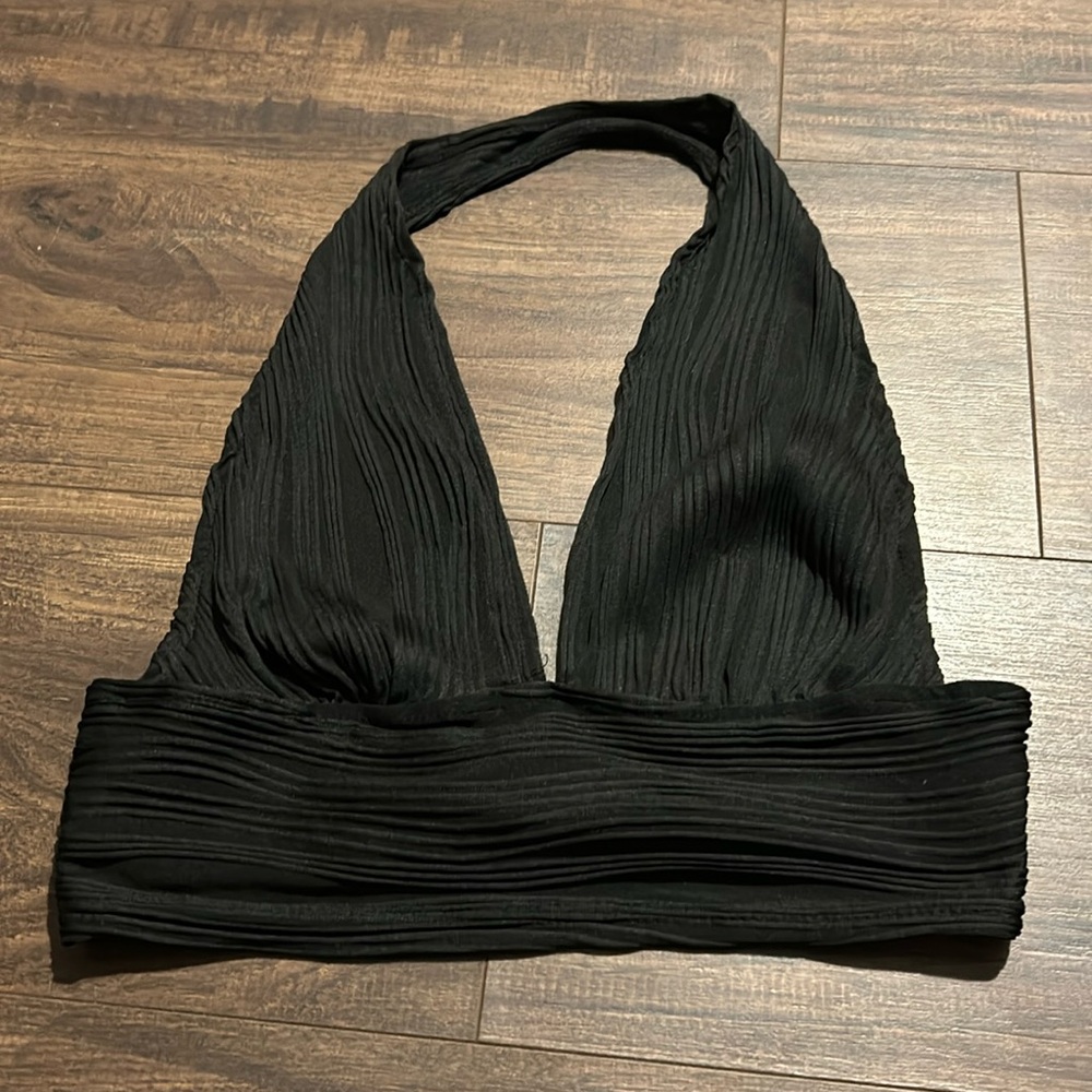 Black tank top